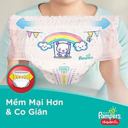 Tã Quần Pampers Giữ Dáng Mới Gói Lớn L36 (36 Miếng)