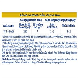 Sữa Bột Nestlé Nan Optipro 3 (1.8 Kg)