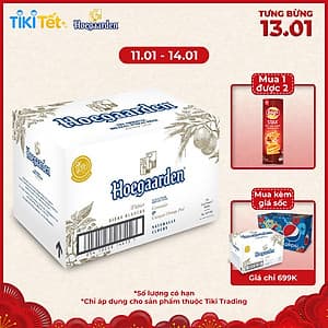 Thùng 24 Chai Bia Hoegaarden (330ml / Chai)
