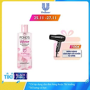 Nước Tẩy Trang Vitamin Và Hoa Hồng Sáng Da  Pond's Micellar Water