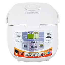 Nồi Cơm Điện Tử Hitachi RZ-PMA10Y (1L) - Ghi Trắng - Hàng chính hãng