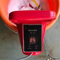 Máy giặt mini tại xô DEKE GT-16AC tiết kiệm điện cho sinh viên và em bé có hẹn giờ và đảo chiều
