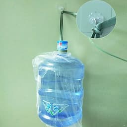 Bộ 25 Móc dán tường, dính tường trong suốt Siêu chắc, siêu chịu lực loại 10kg