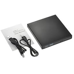 Ổ đĩa dvd rời cho laptop, desktop, máy tính bàn, ổ đĩa quang dvd rw gắn ngoài qua cổng USB hỗ trợ đọc, ghi đĩa dvd, cd không kén đĩa.