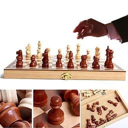 Cờ Vua Gỗ - Cờ Vua Cao Cấp - Đồ Chơi Bằng Gỗ Tự Nhiên