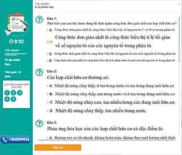 Khóa học HÓA HỮU CƠ lớp 11 - CƠ BẢN và NÂNG CAO thầy Dương Tiến Tài - 03 tháng