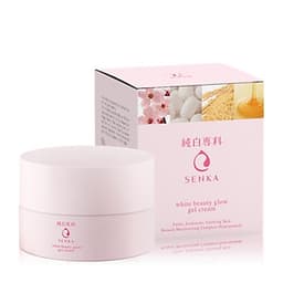 Kem Dưỡng Trắng Da Ban Đêm Senka White Beauty Glow Gel Cream 50g