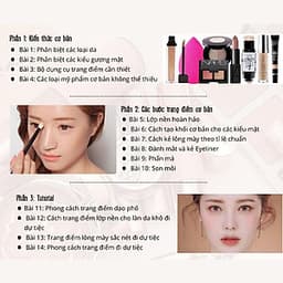  Trở thành CHUYÊN GIA MAKEUP sau 7 ngày - TẶNG KÈM THÊM 3 KHÓA HỌC [UNICA.VN
