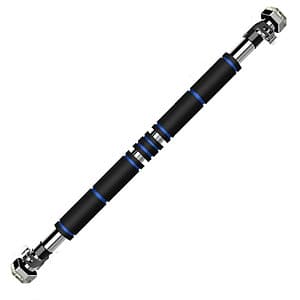 Xà Đơn Gắn Cửa Hoặc Treo Tường Chốt Chống Xoay Màu Đen Xanh Dương(Chọn Kích Thước)- Mẫu Cải Tiến Chất Lượng Vượt Trội