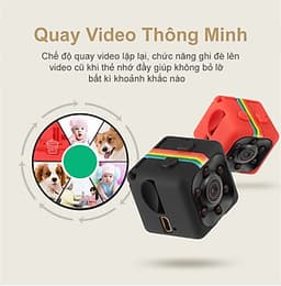Camera Hành Trình Mini DV SQ11 Full HD 1080P Hỗ Trợ Ban Đêm Cao Cấp AZONE