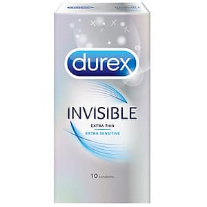 Bao Cao Su Invisible Durex 10S (10 Cái / Hộp) - 100930571