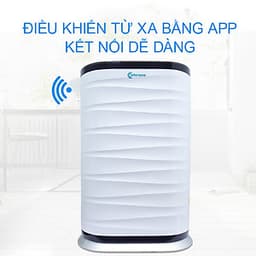 Máy Lọc Không Khí Ebraco E600 - Hệ Thống 5 Lớp Lọc Công Suất Lên Đến 72m2 - Hàng Chính Hãng