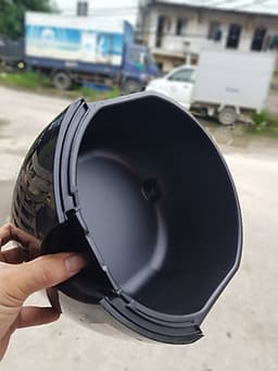 Nồi Chiên Không Dầu 6.5L, 02 Lòng rời, Chống dính, 1600W Kidosu AF65 - Hàng chính hãng