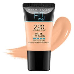 Kem Nền Mịn Nhẹ Kiềm Dầu Fit Me dạng tuýp Maybelline New York Matte and Poreless Foundation Tube 18ml