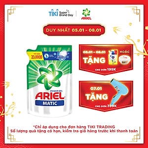 Nước giặt Ariel Đậm Đặc dạng túi 1.4kg