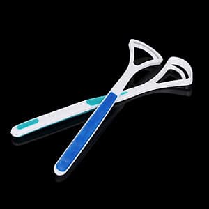 Dụng Cụ Cạo Lưỡi Vệ Sinh Răng Miệng (2 Cây)
