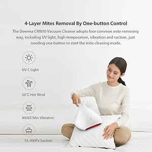 Máy Hút Bụi Cầm Tay Xiaomi Deerma CM800/CM810 Dùng Tia UV Khử Trùng (13000Pa) (Giao mẫu ngẫu nhiên)
