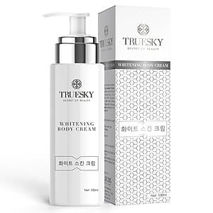 Kem ủ trắng da toàn thân cấp tốc Truesky dạng vòi nhấn bật tone ngay lần đầu 100ml - Whitening Body Cream