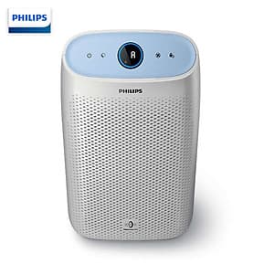 Máy lọc không khí trong nhà Philips AC1216/00 Công suất  50W Chất lượng không khí 4 màu, kết hợp màn hình led hiển thị - Hàng nhập khẩu