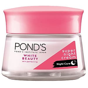 Bộ Đôi Kem Dưỡng Da Ngày Và Đêm Trắng Hồng Rạng Rỡ Pond's White Beauty (50g)