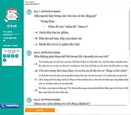 Khóa học ÔN TẬP CUỐI TUẦN - TIẾNG VIỆT LỚP 4 cô Chu Ái Thu - 09 tháng