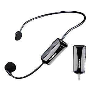 Micro không dây, mic không dây, micro cài đầu không dây TAKSTAR HM-200W công nghệ UHF - AVSTAR - hàng chính hãng