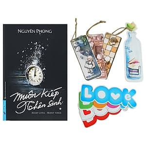 Combo Muôn Kiếp Nhân Sinh + Bộ Bookmark Độc Quyền TiKi
