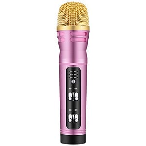 Mic C28 đẳng cấp live stream thu âm đa năng giả giọng đầy đủ phụ kiện tai phone 