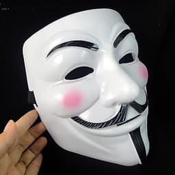 Mặt nạ hacker - Anonymous Mặt Nạ hóa trang Halloween