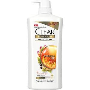 Dầu Gội Sạch Gàu Clear Botanique 9 Thảo Dược Quý (900g)