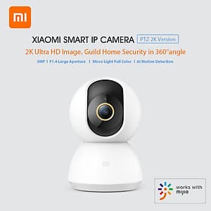 Camera An Ninh Thông Minh Xiaomi Mijia PTZ 2K 3MP Nhìn Được Ban Đêm Toàn Cảnh