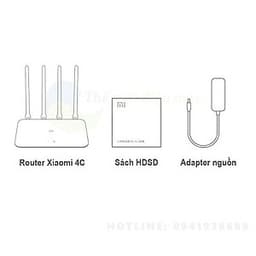 Bộ Phát Wifi Xiaomi Router 4C Bản Tiếng Anh Quốc Tế - Hàng Nhập Khẩu
