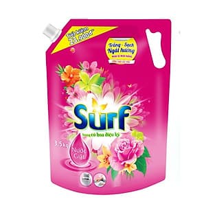 Surf Nước Giặt Hương Cỏ Hoa Diệu Kỳ Túi (3.5kg)