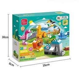 Đồ Chơi Xếp Hình Thế Giới Thú Cưng 102 Chi Tiết