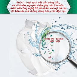 Combo 2 Túi Nước Giặt Ariel Matic Hương Downy (2.1Kg/ Túi)