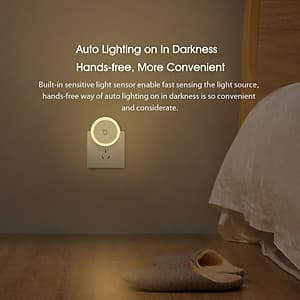 Xiaomi Mijia Đèn Ngủ Cảm biến ánh sáng Tiết Kiệm Năng Lượng  (Trắng)