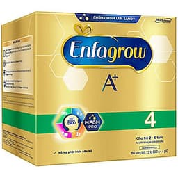 Combo 2 Hộp Sữa Bột Enfagrow A+ 4 (2.2kg) - Tặng Lon Sữa Bột Enfagrow A+ 4 (870g)