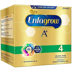 Combo 2 Hộp Sữa Bột Enfagrow A+ 4 (2.2kg) - Tặng Lon Sữa Bột Enfagrow A+ 4 (870g)