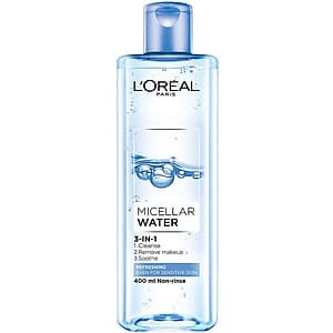 Nước tẩy trang Loreal Micellar Water 3-in-1 Refreshing Even For Sensitive Skin