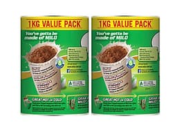 Combo 2 hộp Milo Úc 1kg