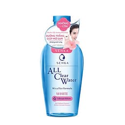 Nước tẩy trang SENKA A.L.L. CLEAR WATER Micellar Formula White 230ml