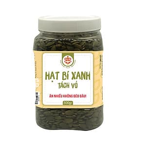 Hạt Bí Xanh Đã Tách Võ TETE 500 gram