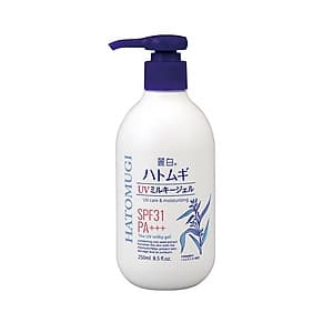 Sữa Dưỡng Thể Chống Nắng Hatomugi SPF31 PA+++ Nhật Bản, 250ml