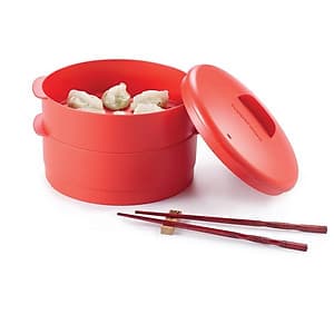 Xửng hấp Tupperware 2 tầng Steam It; Hàng chính hãng của Tupperware Việt Nam