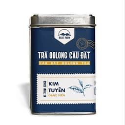 Trà Oolong Kim Tuyên Cầu Đất - Hộp 220Gr - Dalat Farm 