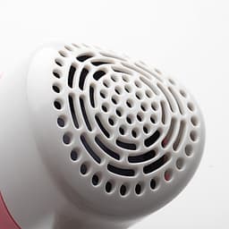 Máy Sấy Tóc Mini Damas JT3377 (Chính Hãng) - Tay cầm gấp gọn tiện dụng, chế độ bảo vệ nguồn điện, tự động ngắt nguồn chống cháy thiết bị