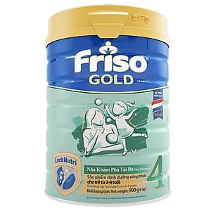 Sữa Bột Friso Gold 4 Cho Trẻ Từ 2-4 Tuổi 900g