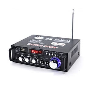 Amply mini bluetooth 12v 220v AV-153TV, USB,SD,FM