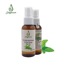 Bộ 2 bình xịt đuổi muỗi và côn trùng tinh dầu sả chanh 50ml/ chai JULYHOUSE