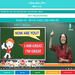Khóa học TIẾNG ANH LỚP 3 - Cô Phương Dung - 06 tháng